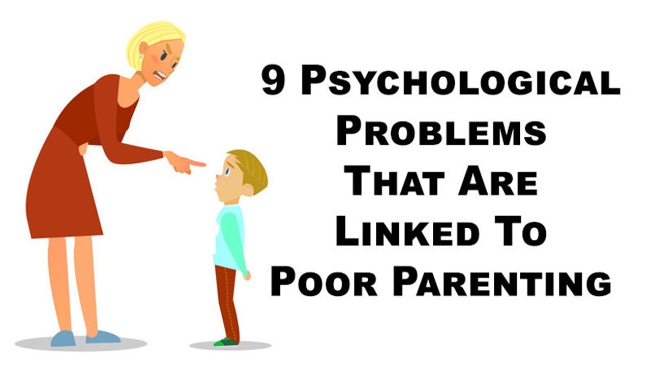 Poor parents. Problems with parents. That is ___ you are poor..